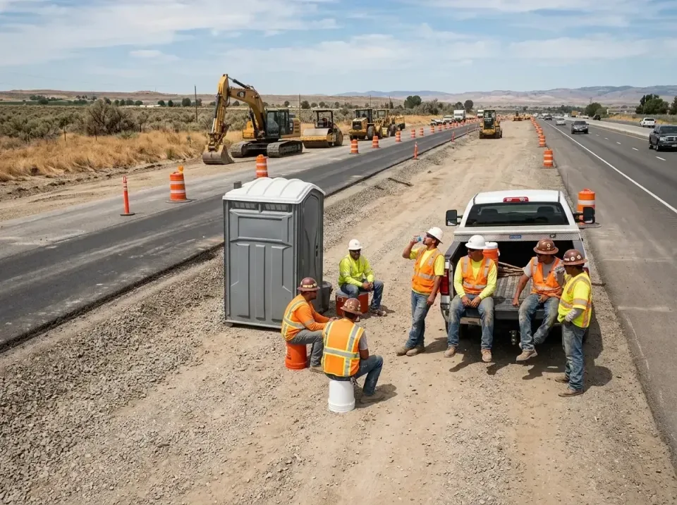 highway-road-construction-crew-007 — frequently asked questions, Porta Potty and Restroom Rentals in Louisa, KY